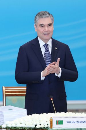 Türkmenistanyň Prezidenti Gurbanguly Berdimuhamedowyň halkara maslahatda eden çykyşy