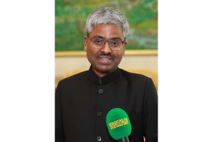 Türkmenistanyň Prezidenti Hindistan Respublikasynyň Adatdan daşary we Doly ygtyýarly ilçisini kabul etdi