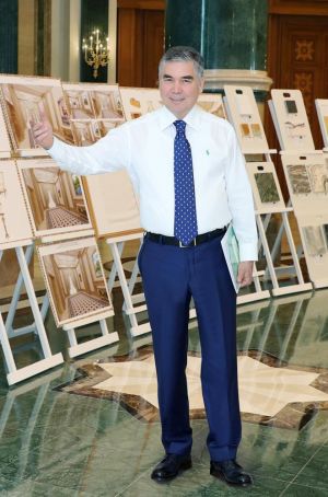 Türkmenistanyň Prezidenti paýtagtymyzyň düzümlerini döwrebaplaşdyrmagyň barşy bilen tanyşdy