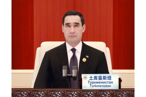 Türkmenistanyň Prezidenti Şanhaý Hyzmatdaşlyk Guramasynyň sammitine gatnaşdy