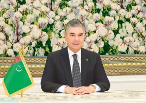 Türkmenistanyň Prezidenti ÝHHG-niň Aşgabatdaky merkeziniň täze ýolbaşçysyny kabul etdi