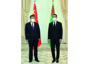 Türkmenistanyň Prezidentiniň Hytaý Halk Respublikasynyň Başlygy bilen duşuşygy