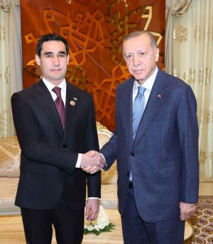Türkmenistanyň Prezidentiniň Türkiýe Respublikasynyň Prezidenti bilen duşuşygy