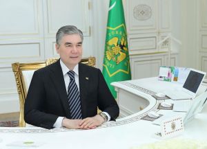 Türkmenistanyň Senagatçylar we telekeçiler Birleşmesiniň döredilmeginiň 12 ýyllygy mynasybetli TSTB sergisine hem-de Birleşmäniň agzalarynyň maslahatyna gatnaşyjylara