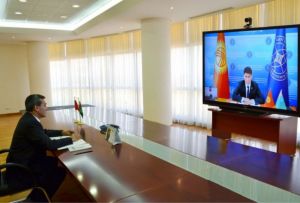 Türkmenistanyň we Gyrgyzystanyň DIM-niň ýolbaşçylarynyň duşuşygy geçirildi