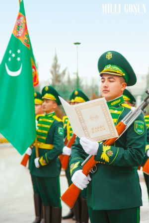 Türkmenistanyň Ýaragly Güýçlerine hoş geldiňiz!