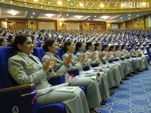 Zenan harby gullukçylara baýramçylyk sowgatlary gowşuryldy